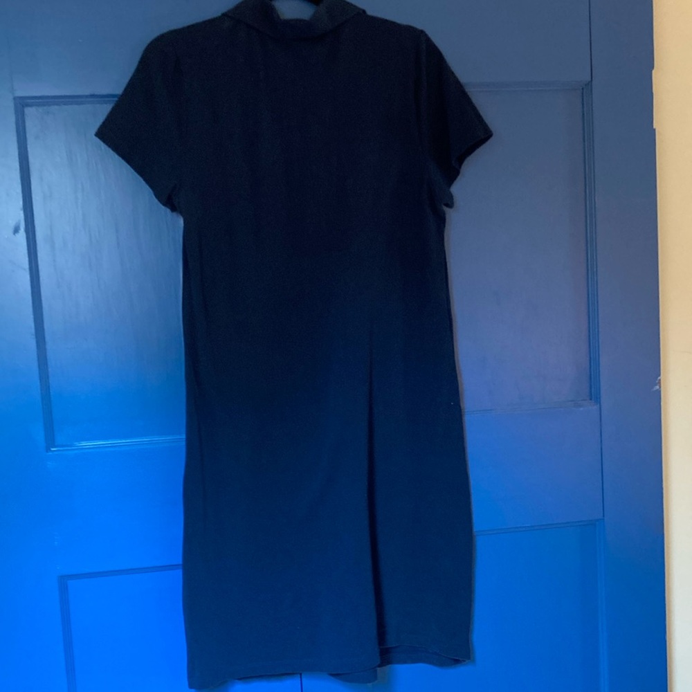 Nautica Blue Polo Dress Casual Short Sleeve - Picture 6 of 6